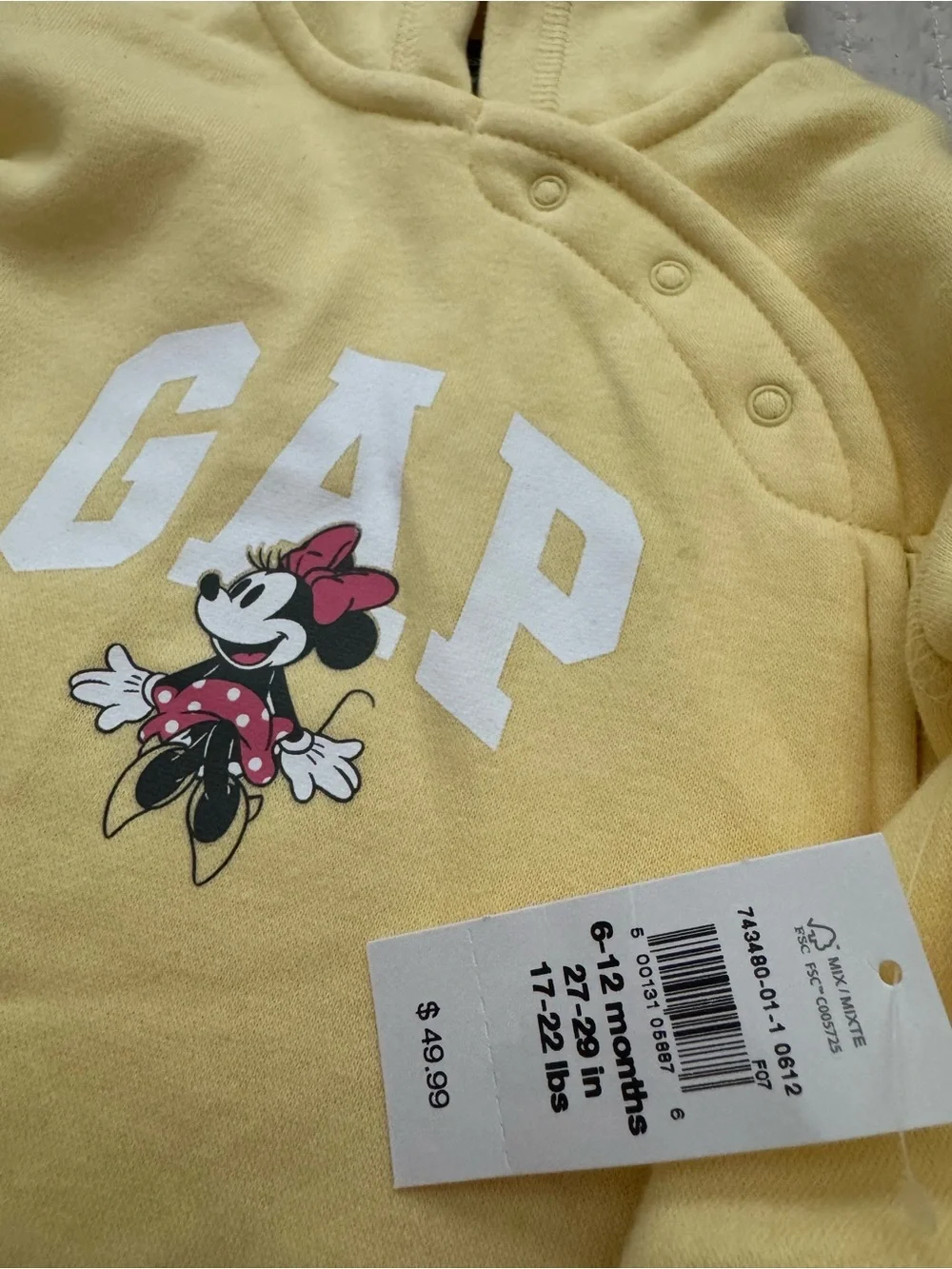 babyGap × Disney Logo One-Piece